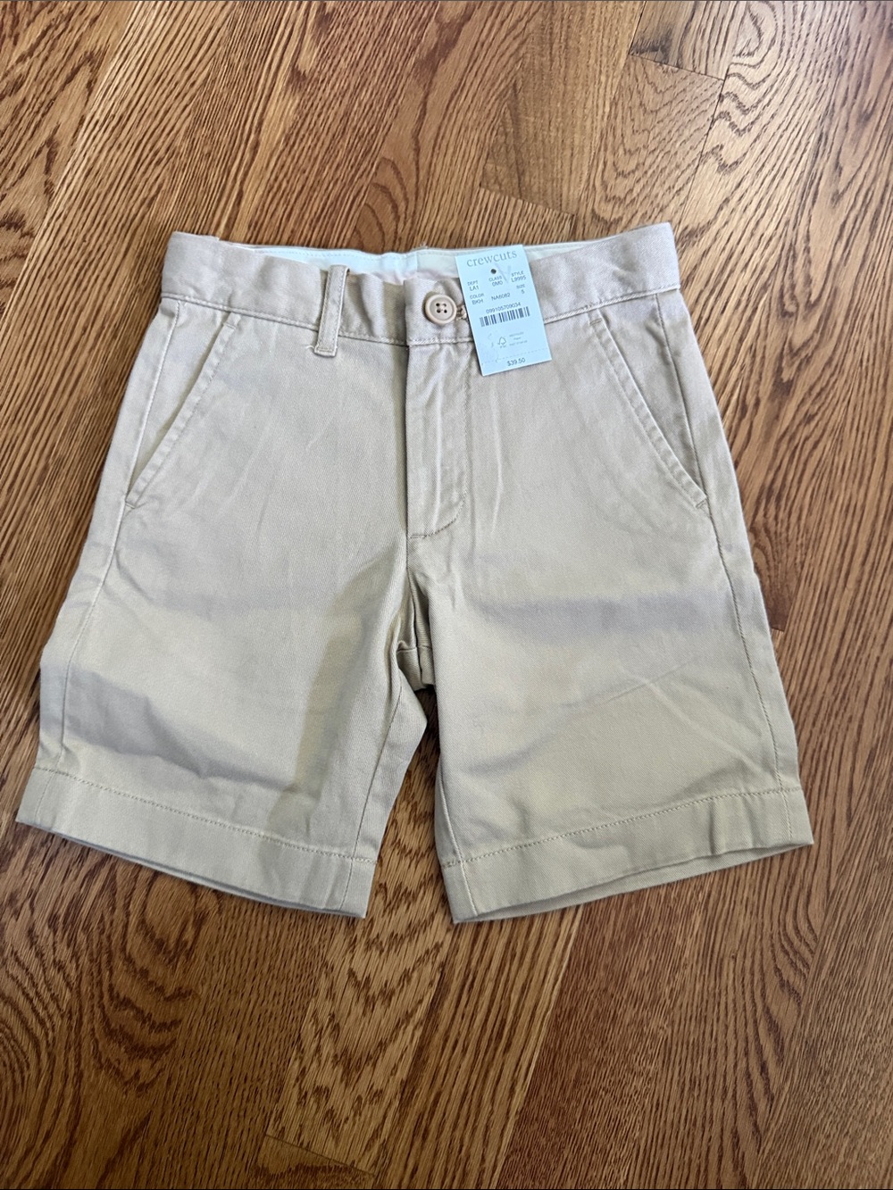 Crewcuts Khaki Tan Twill Shorts